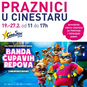 Praznici u <br/> CineStaru